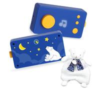 Lunii - Ma 1ère Lunii + Doudou Ours Luminescent - Conteuse + 50 comptines et bruits Blancs - Fabriquée en France