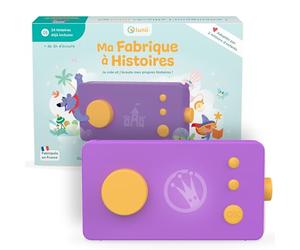 Lunii - Ma Fabrique à Histoires, sans écran, Dés 3 à 8 Ans