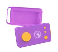 Lunii - Ma Fabrique à Histoires Violette avec Coque de Protection Violette - Conteuse pour Enfants de 3 à 8 Ans - Livre Audio de 24 Histoires interactives Inclus - Pack Coque Boîte à Histoires