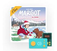 Console Educative - Lunii - Coffret Margot apprentie véto au Canada - Livre audio interactif dès 7 ans