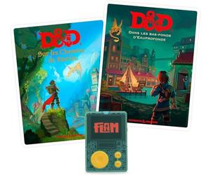 Lunii - Pack 2 Livres Audio interactifs pour Enfant dès 9 Ans - À écouter sur FLAM - Donjons & Dragons® : dans Les Bas-Fonds d’Eauprofonde, sur Les Chemins de Faerûn - 5h40 d'écoute