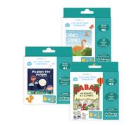 Lunii - Pack 3 livres audio interactifs pour enfant dès 3 ans - A écouter sur la conteuse interactive Ma Fabrique à Histoires -