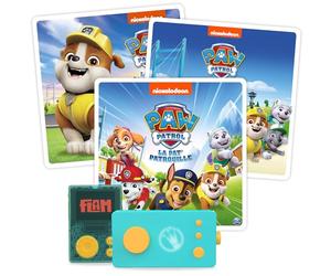 Lunii - Pack 3 Livres Audio interactifs pour Enfant dès 3 Ans - Pat’ Patrouille à la rescousse!, Les enquêtes de la Pat' Patrouille, Ruben - 2h38 d'écoute