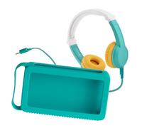 Lunii - Pack Accessoires pour Ma Fabrique à Histoires - Casque Audio Vert et Coque de Protection Verte