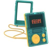 Lunii - Pack FLAM - Baladeur d'aventures audio interactives pour enfants de 7 à 11 ans et sa coque assortie verte - Livre...