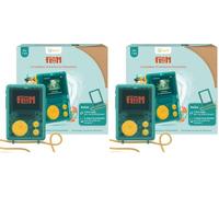 Lunii - Pack baladeur Audio FLAM + Coque antichocs de Protection Officielle Verte + 2h45 d'histoires à Jouer incluses à télécharger,Dès 7 Ans - Fabriquée en France (Lot de 2)