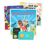 Lunii - Pack 3 livres audio interactifs pour conteuses Ma Fabrique à Histoires ou FLAM - Dès 3 ans