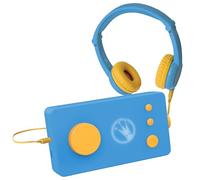 Lunii - Pack de Voyage Ma Fabrique à Histoires+Casque Audio | Coffret Boite à histoire Enfant Dès 3 à 8 Ans, 2h30 d'histoires incluses à télécharger, Fabriquée en France