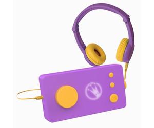 Lunii - Pack de Voyage Ma Fabrique à Histoires+Casque Audio | Coffret Boite à histoire Enfant Dès 3 à 8 Ans, 2h30 d'histoires incluses à télécharger, Fabriquée en France