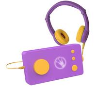 Lunii - Pack de Voyage Ma Fabrique à Histoires Violette + Casque Audio Violet + 2h30 d'histoires incluses à télécharger, Dès 3 à 8 Ans - Fabriquée en France