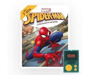 Lunii - Spiderman - Livre Audio interactif en français - durée 2h30 - à écouter sur FLAM - dès 7 Ans