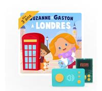 Lunii - Suzanne & Gaston à Londres - Livre Audio interactif en français - durée 2h25 - dès 3 Ans à écouter sur Ma Fabrique à Histoires ou FLAM