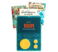 Lunii - Un Pack avec FLAM Le baladeur interactif pour Les Enfants de 7 à 12 Ans et Son Livre Audio à Choisir + 3 Livres Audio interactifs supplémentaires pour 12h d'avantures Audio.