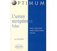L'Union européenne - Fiches - Anne Meyer-Heine - Ellipses - broché - Essai