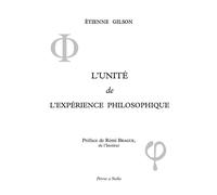 L'unité de l'expérience philosophique