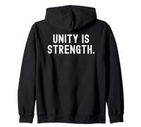l'unité Fait la Force, Source de Motivation et d'inspiration, Sagesse pour Les Hommes Sweat à Capuche