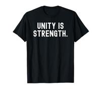 l'unité Fait la Force, Source de Motivation et d'inspiration, Sagesse pour Les Hommes T-Shirt