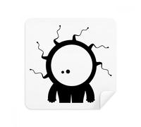 l'univers Alien Monster Alien Cyclops Lunettes Chiffon de Nettoyage Nettoyant pour écran de téléphone en Daim Tissu 2 pcs