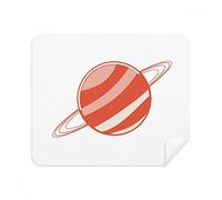 l'univers Alien Monster Saturn Nettoyant pour écran de téléphone Lunettes Chiffon de Nettoyage 2 pcs Daim Tissu