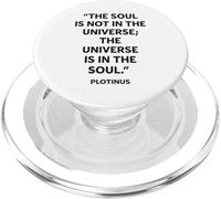 l'univers est dans l'âme Ploninus PopSockets PopGrip pour MagSafe