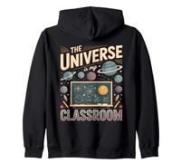 l'univers est Mon Professeur d'espace en Classe Sweat à Capuche
