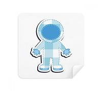 l'univers et Alien Astronaute Lunettes Chiffon de Nettoyage Nettoyant pour écran de téléphone en Daim Tissu 2 pcs