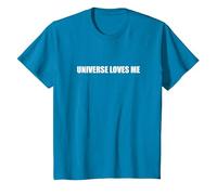 l'univers m'aime T-Shirt, Enfant, Saphir, 10 Ans