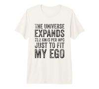 l'univers s'étend à 73,2 (km/s)/Mpc Juste pour s'adapter à Mon Ego T-Shirt Haut de Gamme