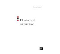 L'université en question