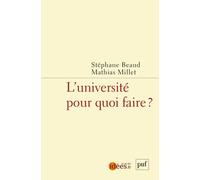 L'université, Pour Quoi Faire ?