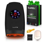 Lunix LX7 Appareil de massage électrique à écran tactile avec compression, thérapie des points de pression pour l'arthrite, le soulagement de la douleur et le canal carpien, machine de massage shiatsu