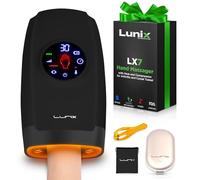 Lunix LX7 Masseur électrique pour les mains avec compression, thérapie des points de pression pour l'arthrite, le soulagement de la douleur et le canal carpien, machine de massage shiatsu avec chaleur