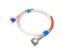 LUNMENGCC Capteur de température Wzpt-Ct Pt100 Rtd Sonde étanche à haute température en acier inoxydable -60 à 350 °C