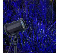 Lunmore Lumières de jardin Firefly Projecteur d'étoiles Laser Lumières de Noël pour jardin, pelouse, cour