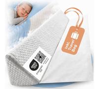 LUNOVA® Lit de voyage pour enfant - Lit à sommier tapissier mobile | Avec sangle et sac de voyage, enroulable, indéformable au lieu de gonflable, sans montage, pour lit des parents