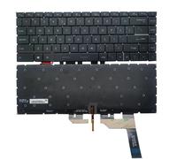 LUNOZST Clavier américain pour MSI Prestige 15 A11 A11SCS A12SC A12UC 14 A11S A11SC A11M MS-14C4 MS-14C5 pour Stealth 15M A11UEK MS-1562 Facile à remplacer(White Backlit)