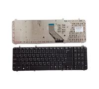 LUNOZST Clavier d'ordinateur Portable américain, Russe, Espagnol et Arabe pour HP Pavilion DV6, DV6T, DV6-1000, DV6-1200, DV6T-1100, DV6T-1300, DV6-2000 Facile à remplacer(AR Black)