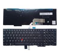 LUNOZST Clavier d'ordinateur Portable AZERTY français/FR pour Lenovo pour IBM pour ThinkPad E540 E531 T540 T540P T550 L540 W540 W541 W550s sans rétroéclairage Facile à remplacer