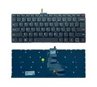 LUNOZST Clavier rétroéclairé US RU SP UK AR BR pour Lenovo pour IdeaPad 320-14 320-14ISK 320-14IKB 320-14AST 320S-14IKB 330-14 V330-14 V130-14 120 Facile à remplacer(US Backlit Switch)