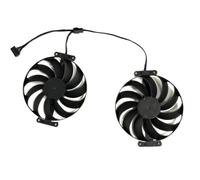 LUNOZST Lot de 2 Ventilateurs Carte Graphique FDC10U12S9-C, Refroidisseur VGA pour ASUS RTX 3060 12G Gaming, Dual 3070 8G 3060TI OC Facile à remplacer