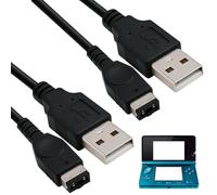 Lunpoem 2 PCS Câble de charge USB 1,2 m Compatible avec DS et Game Boy Advance SP, Accessoire compatible alimentation rapide et sûre, Chargeur portable pratique pour console rétro