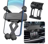 LUNQIN Support de téléphone de voiture pour Alfa Romeo Stelvio 2018 2019 2020 2021 2022 2023 2024 Accessoires de voiture Décoration intérieure Support de téléphone portable pour smartphone
