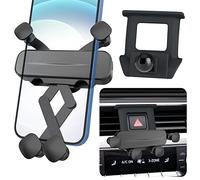 LUNQIN Support de téléphone de voiture pour Audi A5 S5 A4 S4 RS4 RS5 Allroad 2017-2025 Accessoires de voiture Décoration intérieure Support de téléphone portable pour smartphone