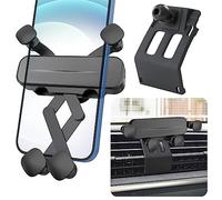 LUNQIN Support de téléphone de voiture pour Audi Q3 2019 2020 2021 2022 2023 2024 Accessoires de voiture Décoration intérieure Support de téléphone portable pour smartphone