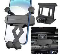 LUNQIN Support de téléphone de voiture pour Audi Q5 2017-2025, 2018 2019 2020 2021 2022 2023 2024 2025 SQ5 Sportback Accessoires de voiture Décoration intérieure Support de téléphone portable pour