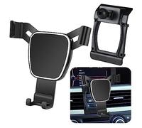LUNQIN Support de téléphone de voiture pour BMW Série 3 Berline E90 E92 E93 323 325i 328i 330i 335i 335d Accessoires de navigation Décoration intérieure Téléphone portable