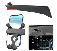 LUNQIN Support de téléphone de voiture pour BMW X1 2023-2025, BMW X2 2024 2025, accessoires de voiture, support d'écran de navigation, décoration intérieure, support de téléphone portable