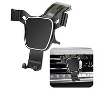 LUNQIN Support de téléphone de voiture pour BMW X5 2019-2023, X6 2020-2023, X7 2019-2022 SUV sDrive40i xDrive40i 50i M50i G05 G07 Accessoires automobiles Support de navigation Décoration intérieure