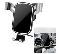 Lunqin Support de téléphone de voiture pour Ford Mustang 2016-2023 Accessoires de navigation Support de navigation Décoration intérieure Support de téléphone portable