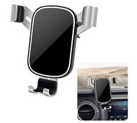 LUNQIN Support de téléphone de voiture pour Jeep Wrangler 2018-2021 [Grands téléphones avec coque] Accessoires auto Support de navigation Décoration intérieure Téléphone portable Miroir